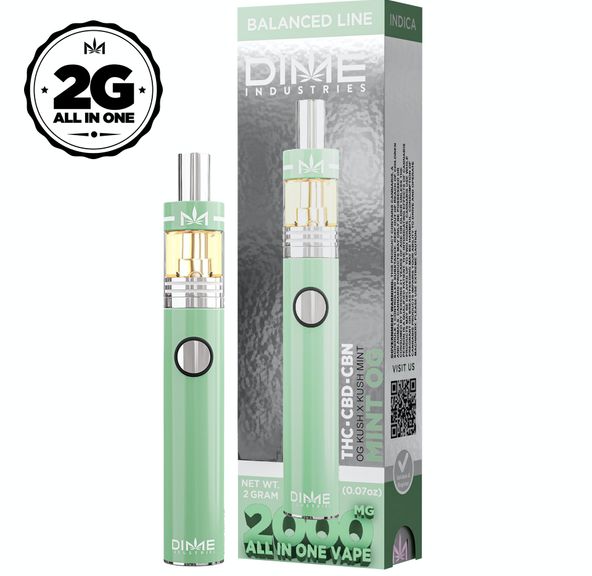 Dime Industries BL - Mint OG - 2G THC-CBD-CBN