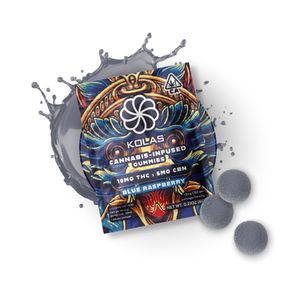 Kolas Gummies 2pk Blue Raspberry 10mg THC / 5mg CBN