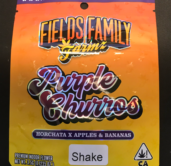 Fields Family Farmz Purple Churros 3.5g Shake 30%