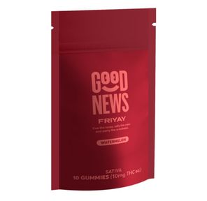 Good News Friyay Watermelon 10mg Gummy