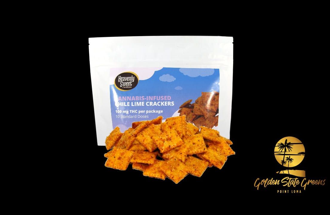 Heavenly Sweet - Chile Lime Crackers 100mg