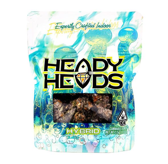 Heady Heads - 3.5g - Blue Nerdz