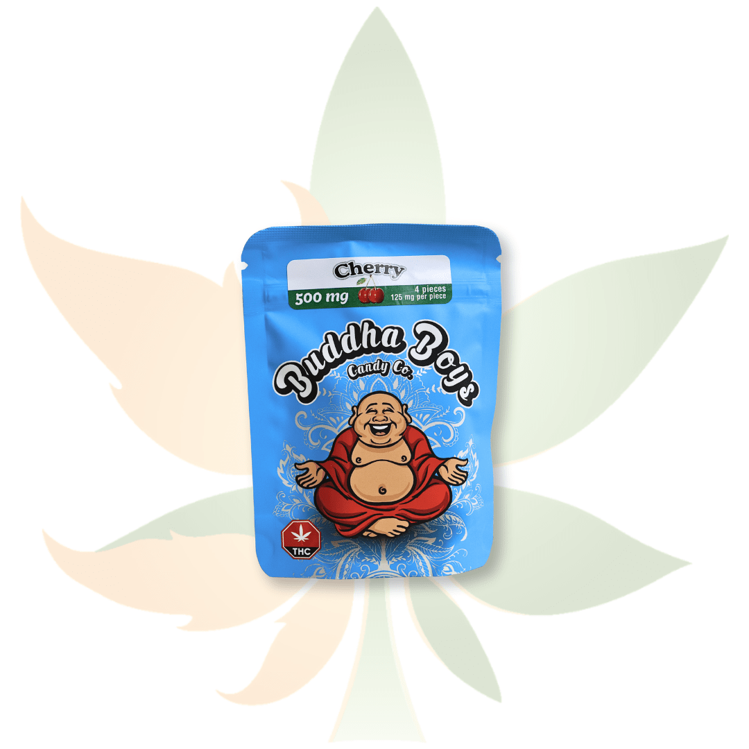 Buddha Boys - 500mg THC Gummies - Cherry