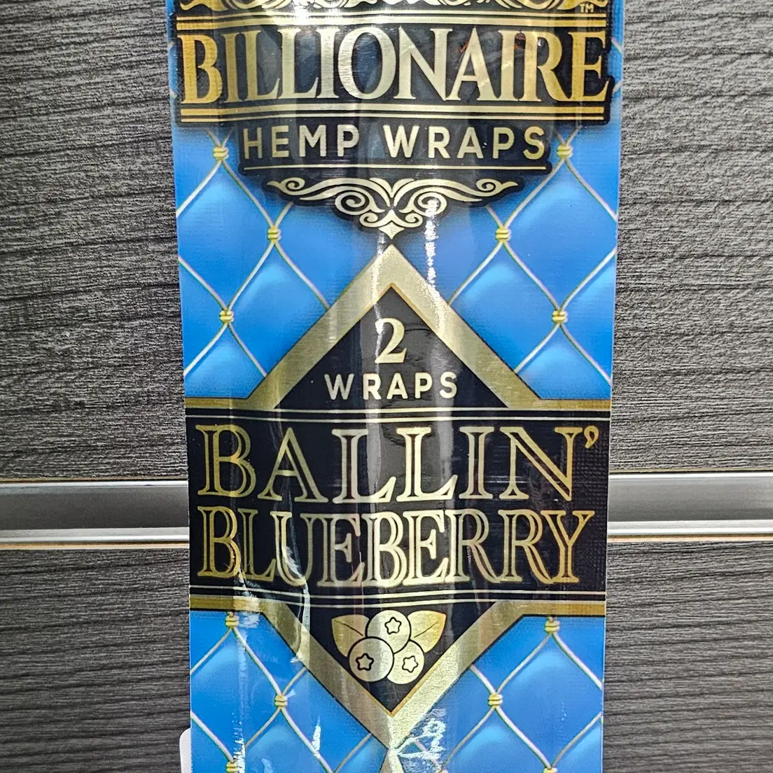 BILLIONAIRE BALLIN' BLUEBERRY HEMP WRAPS