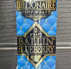 BILLIONAIRE BALLIN' BLUEBERRY HEMP WRAPS