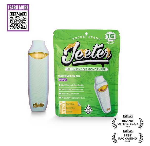 Jeeter - AIO Liquid Diamonds - 1g - Watermelon ZKZ