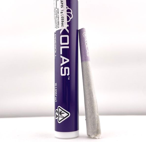 PRE-ORDER ONLY 1g Modified Grapes (Hybrid) Preroll - Kolas