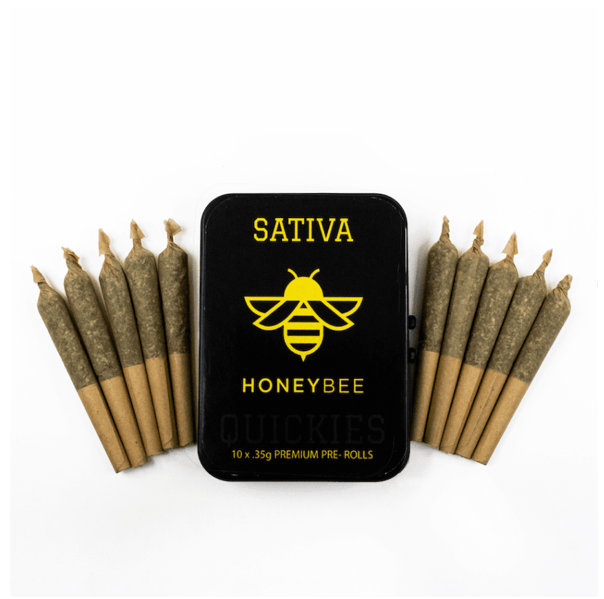 Strawberry Lemonade 10x.35g Quickies by Honeybee Premium Sativa