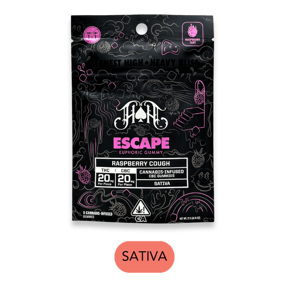 Heavy Hitters - THC/CBC Gummies (Raspberry Cough)