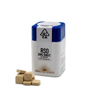 Emerald Bay Extracts - Gush Mintz RSO Tablets 25mg/1000mg