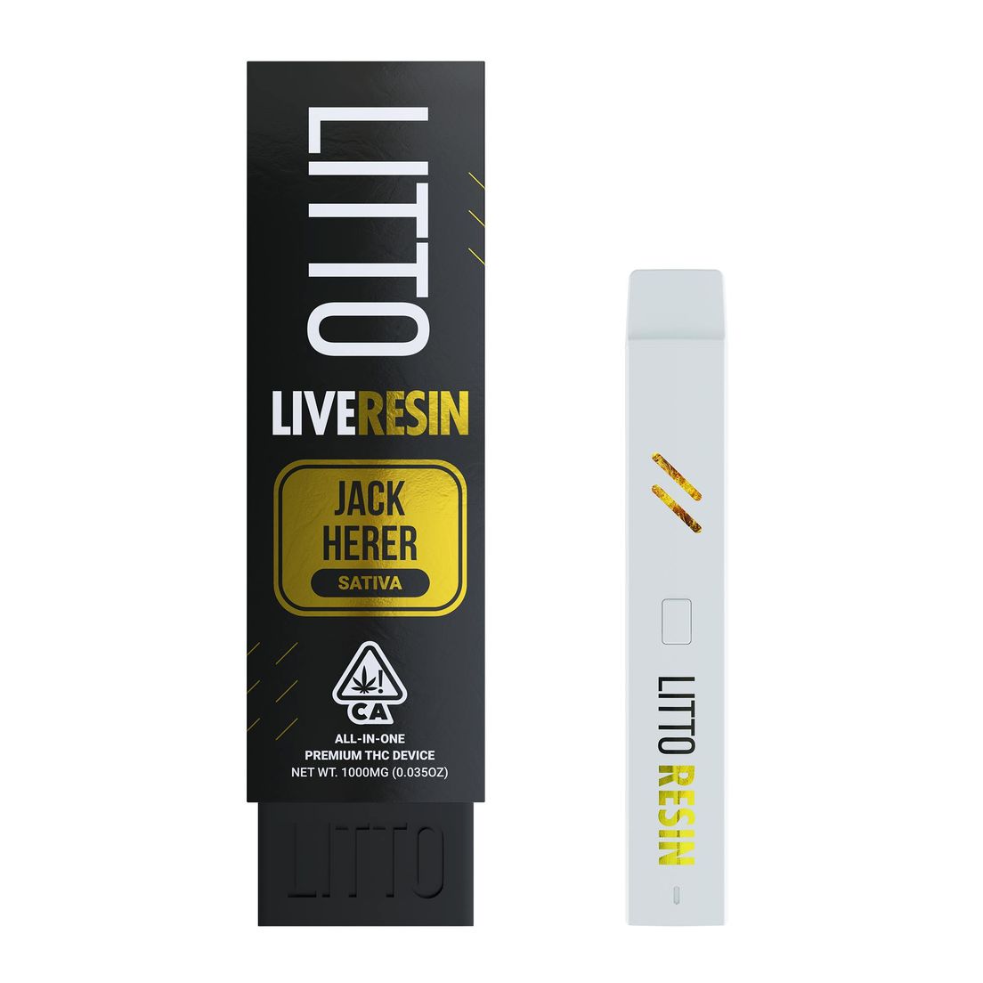 LITTO - Live Resin AIO - 1g - Jack Herer