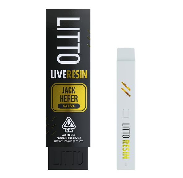 LITTO - Live Resin AIO - 1g - Jack Herer