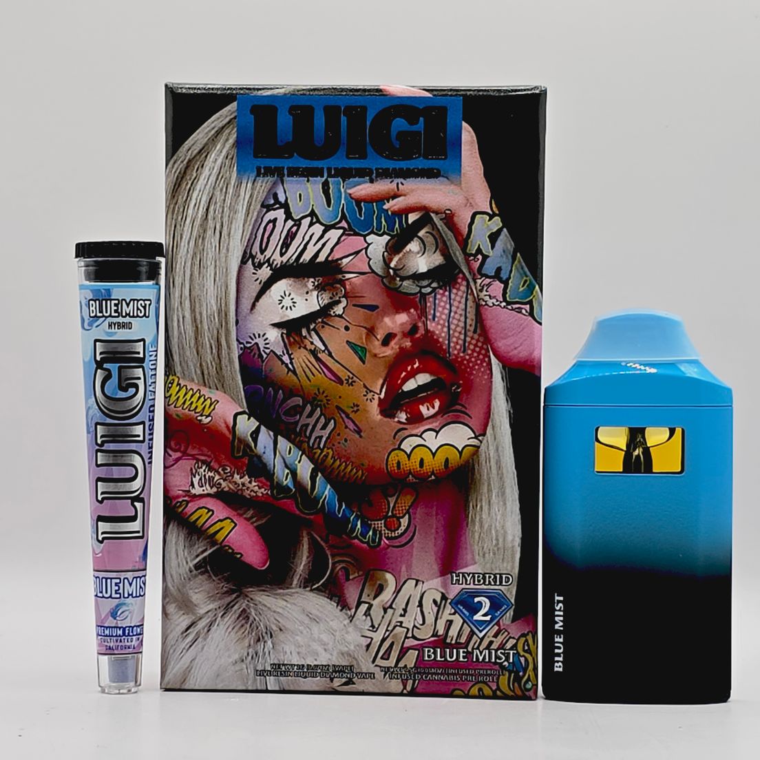 Luigi - Disposable - Blue Mist - 2G