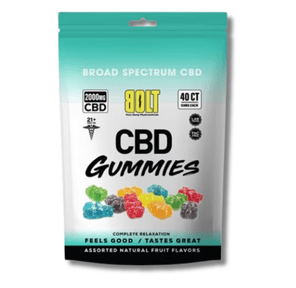 Bolt CBD Gummies-THC Free- 2000mg
