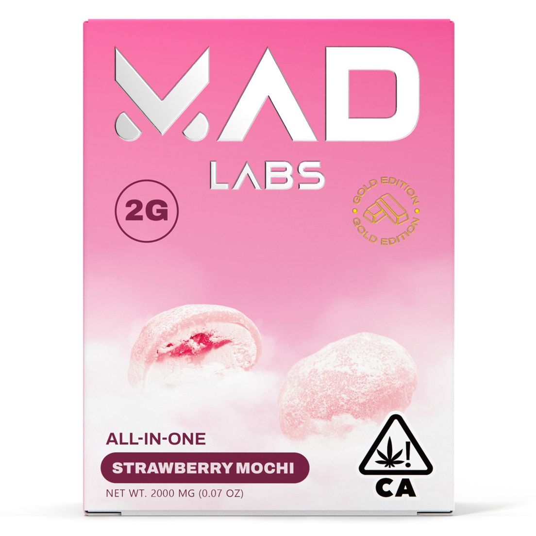 Mad Labs | All-in-one (Gold Edition) | 2g | H | Strawberry Mochi