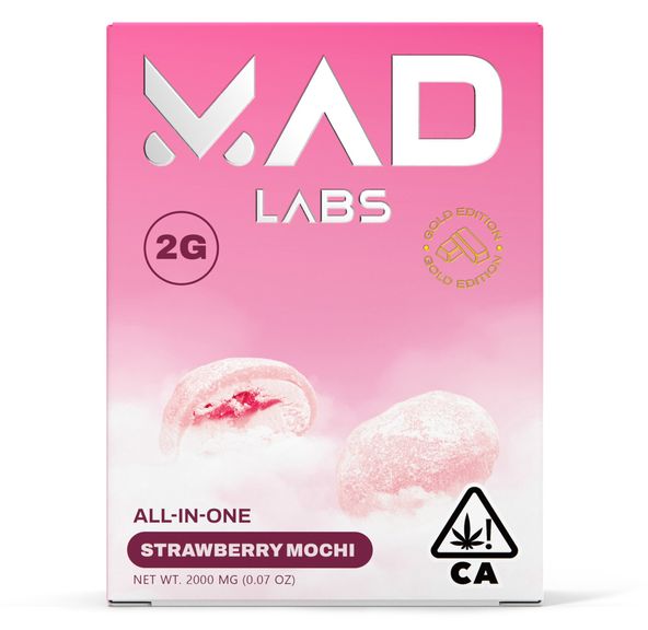 Mad Labs | All-in-one (Gold Edition) | 2g | H | Strawberry Mochi