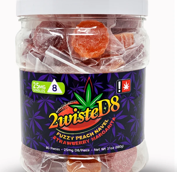 2wisted D8 Gummies 2:1