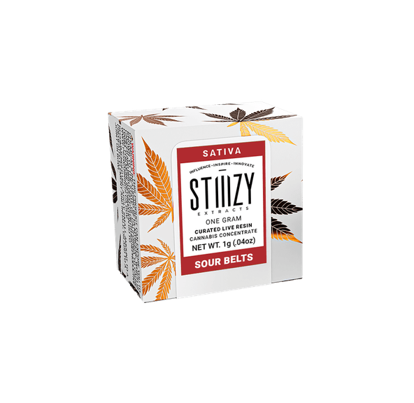 STIIIZY EXTRACTS - 1G LIVE RESIN - SOUR BELTS