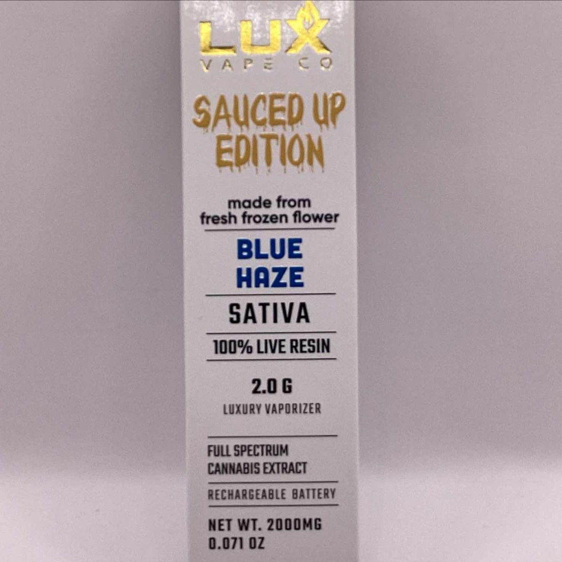 Lux - Disposable - Blue Haze - 2G