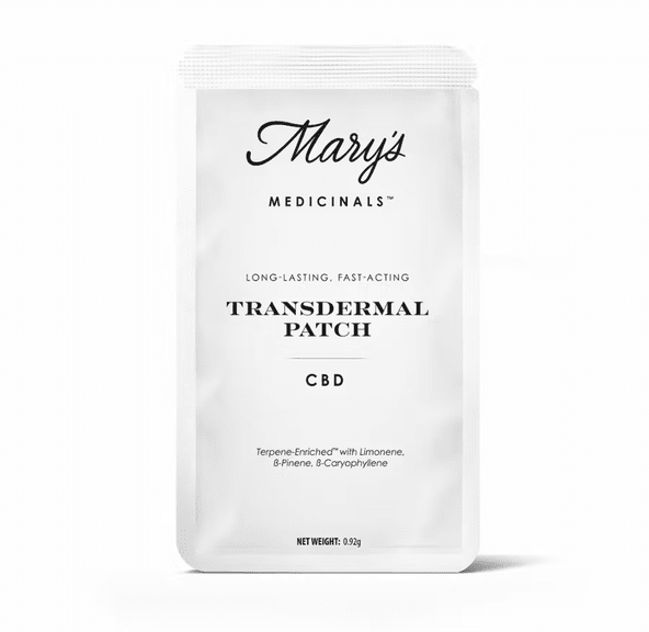 Mary's Medicinals Transdermal Patch CBD 20mg