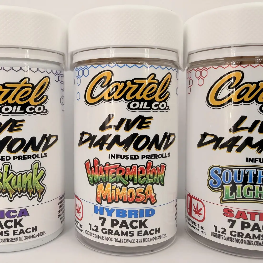 Cartel Oil Co - Diamond Infused Pre-Roll - Bundle Pack - Terp Truck - 8.4g (S)