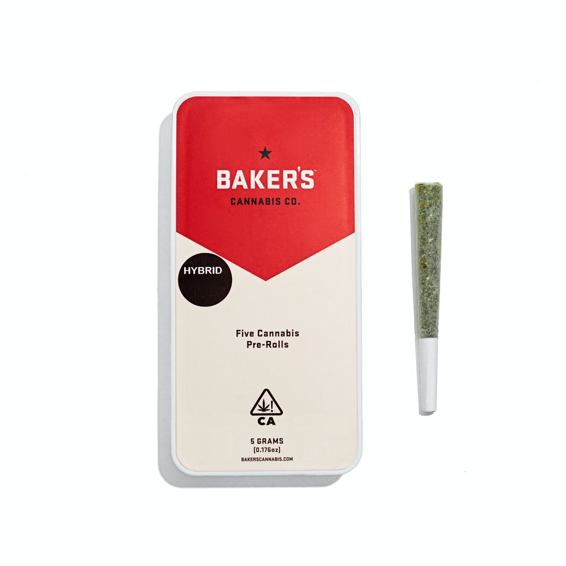 [Bakers] Preroll 5 Pack - 5g - Peach Ozz