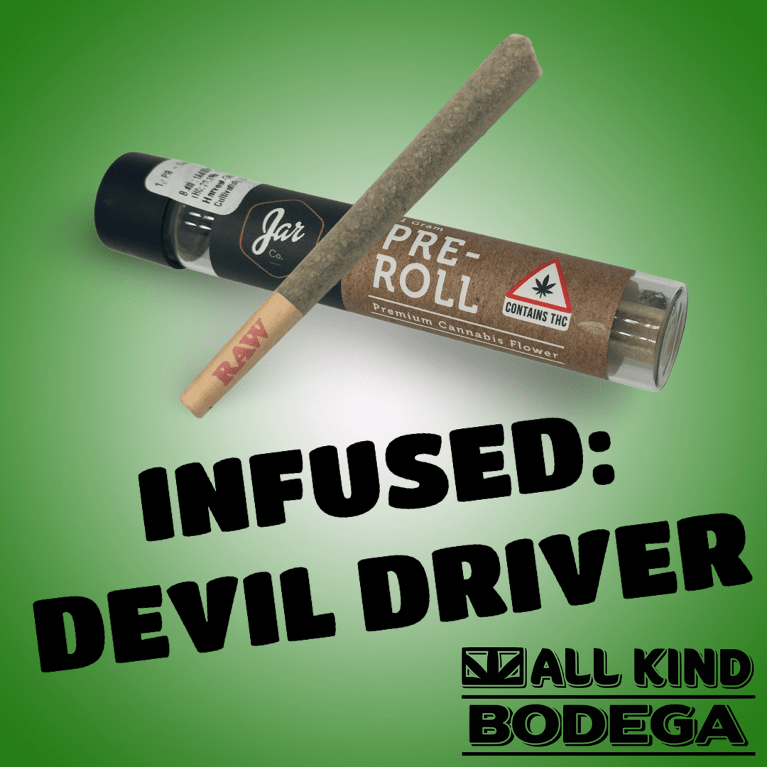 Blunt Infused - Devil Driver 1g (@jarcannabis2.0)