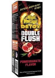 HIGH VOLTAGE DETOX DOUBLE FLUSH POMEGRANATE
