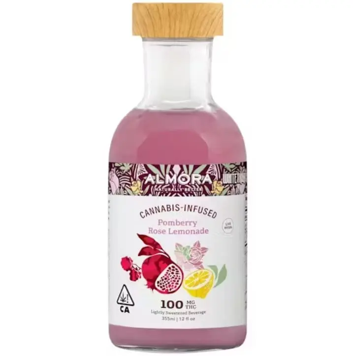 Almora Farm Lemonade Pomberry Rose 100mg