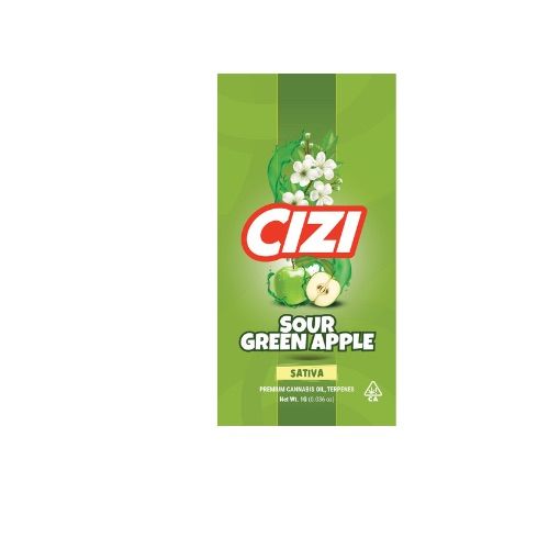 Cizi Cart Sour Green Apple 1g