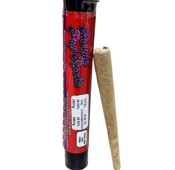 Fields Family Farmz - Purple Pop Rocks Kief Infused Preroll 1g