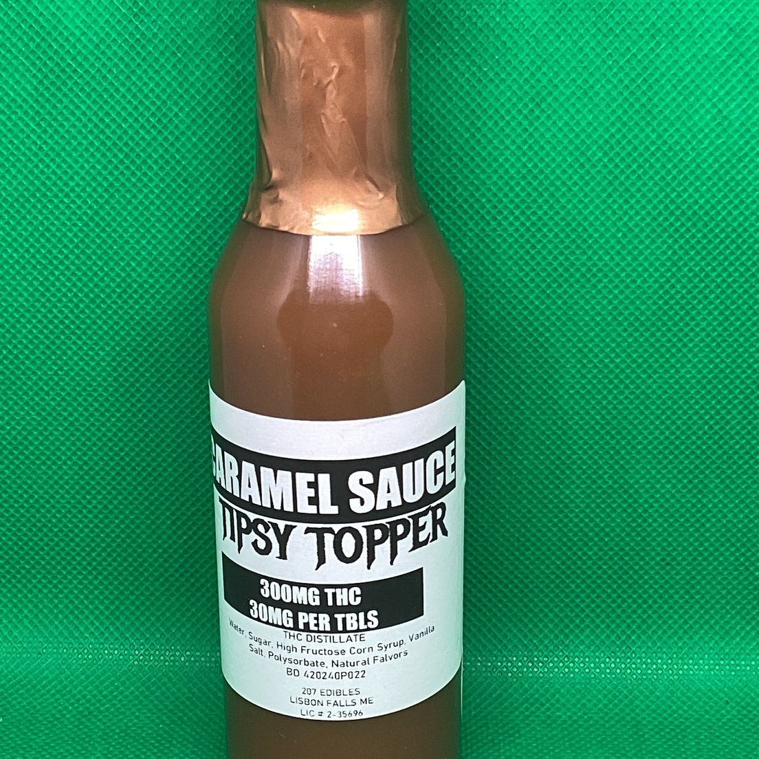 207 Edibles- Caramel- Sauce- THC- 300MG