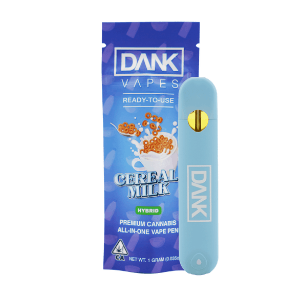 Dank | AIO Vape | 1g | Distillate | Cereal Milk