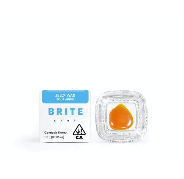 Brite Labs Sour Apple 1g Jelly Wax 76.8%