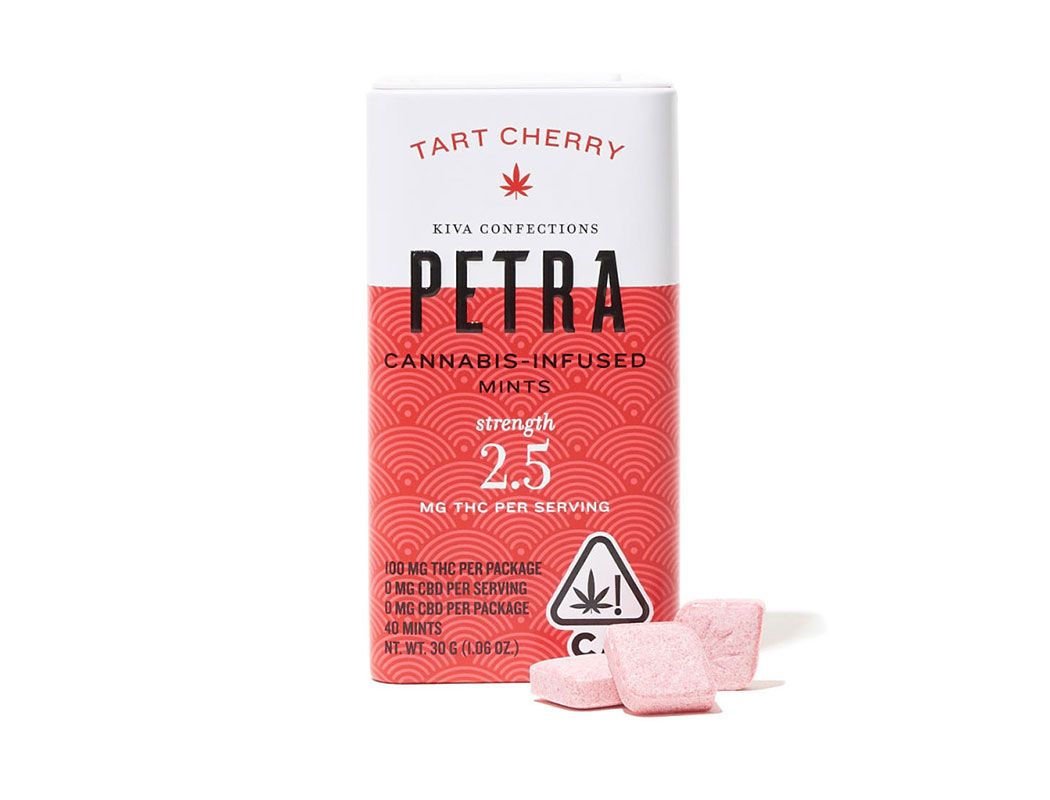 KIVA - Petra Mints Tart Cherry - 100mg