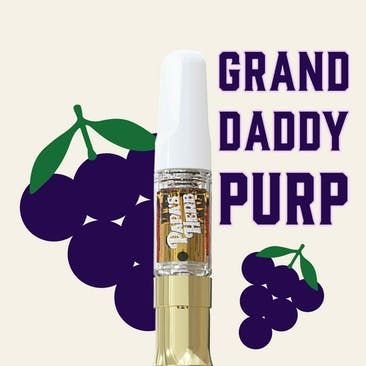 Papa's Herb Vape Cartridge Grand Daddy Purp Cartridge 0.5g (24/case)