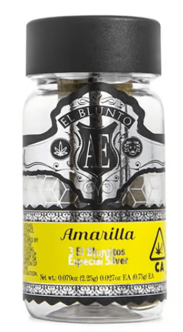 El Blunto Especial Silver Bluntito .75g Hybrid Amarilla 3pk
