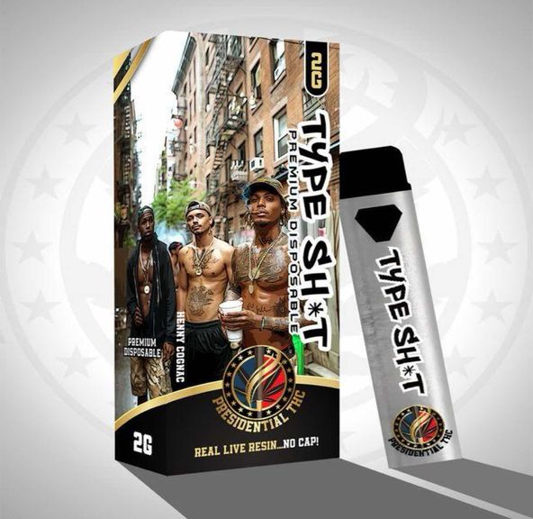Presidential THC 2g Disposable Live Resin Vape - Type Sh*t