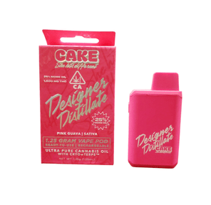 Cake - Pink Guava Designer Distillate Disposable Vape 1.25g