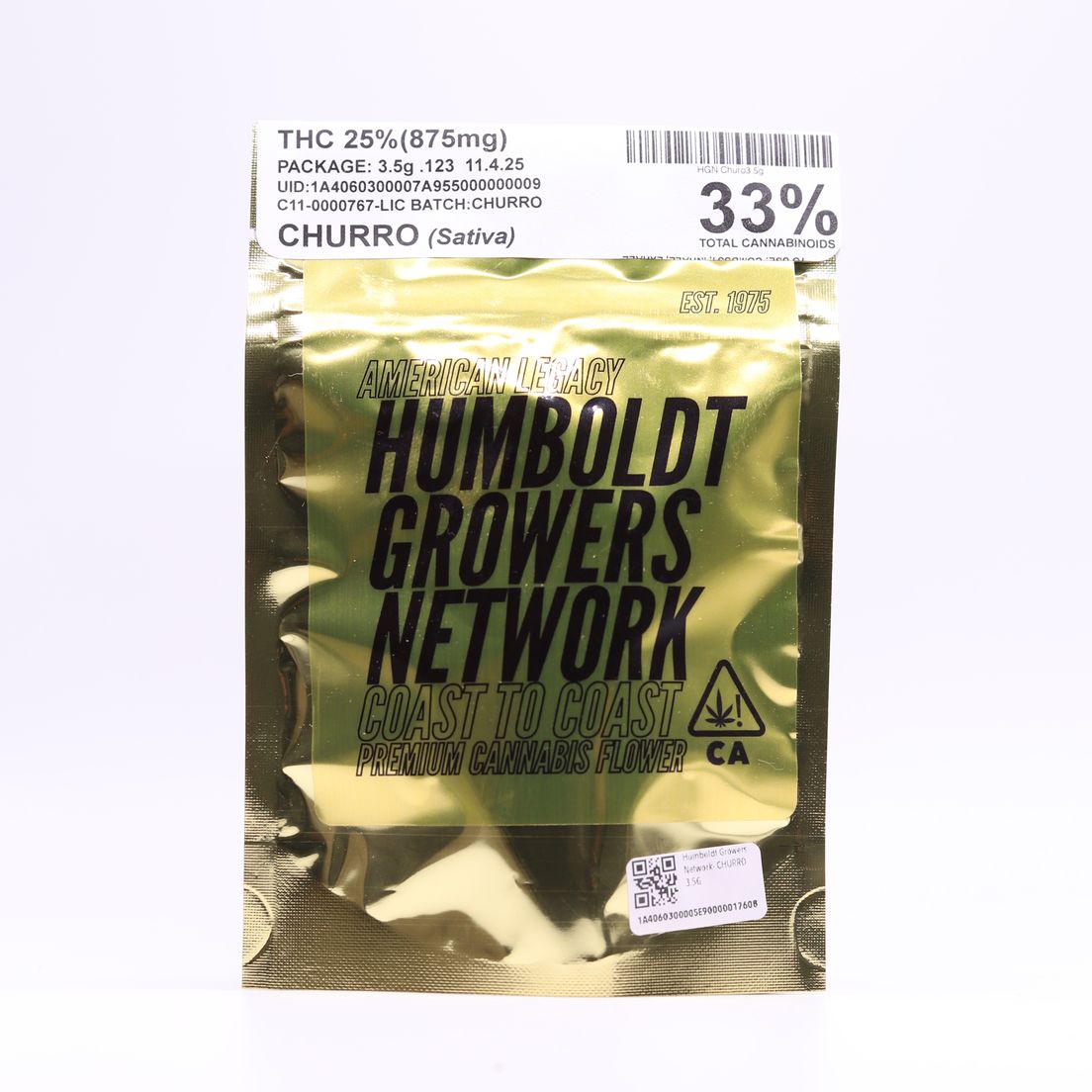 Humboldt Growers Network- CHURRO 3.5G