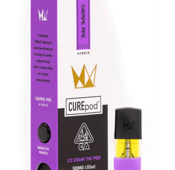 0.5g Grape Ape (Hybrid) CUREpod -WCC