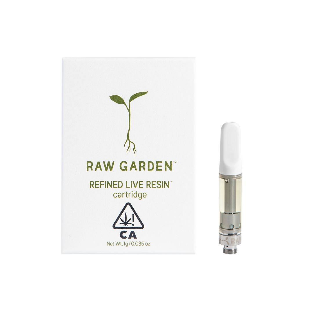 Raw Garden | Vape Cart | 1g | Live Resin | Sunshine Gas 1:1
