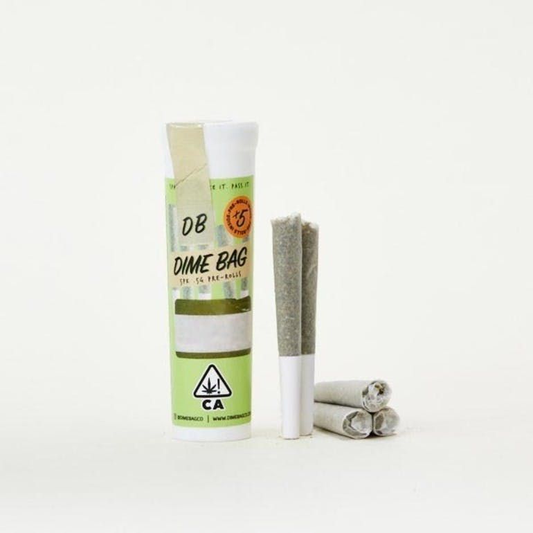 Dime Bag - Kush Berry 5pk Pre-rolls 2.5g