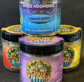 dank nuggs and moonrocks edibles 350mg