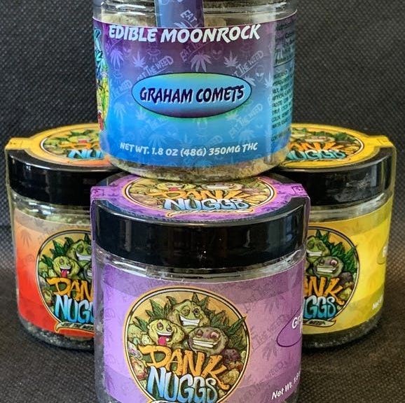 dank nuggs and moonrocks edibles 350mg