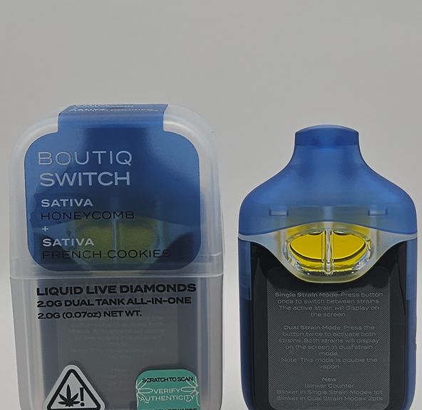 Boutiq - Disposable - Switch - Honeycomb x French Cookies - 2g