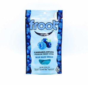 100mg Blue Razz Dream GUMMIES - FROOT
