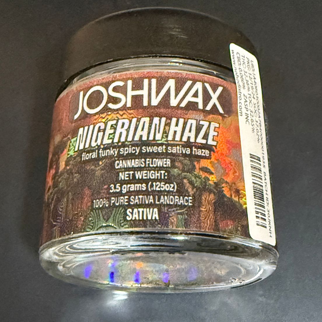 Josh Wax- Nigerian Haze 3.5g (S)