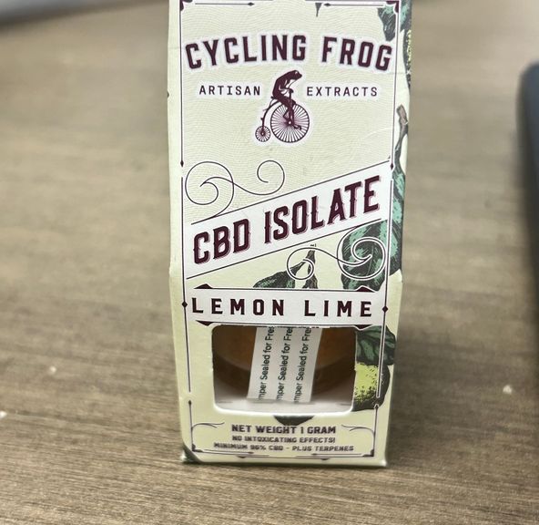 Cycling Frog - Water Soluble CBD Isolate Powder - Lemon Lime