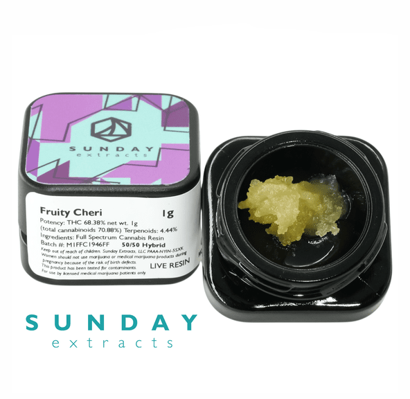 Sunday Extracts - Concentrate - Fruity Cheri - 1g